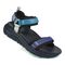 Vionic Walk Max Wanderer womens Quarter/Ankle/T-Strap Sandal - Navy Blazer Multi - WMX WANDERER-J3204L1400-NAVY BLAZER MULTI-13fl-med