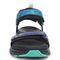 Vionic Walk Max Wanderer womens Quarter/Ankle/T-Strap Sandal - Navy Blazer Multi - Front