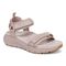 Vionic Walk Max Wanderer womens Quarter/Ankle/T-Strap Sandal - Magnolia Dusk - Angle main