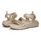 Vionic Walk Max Wanderer Women's Comfort Sandal - Parchment/gold - Unknown View