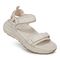 Vionic Walk Max Wanderer womens Quarter/Ankle/T-Strap Sandal - Cream - WMX WANDERER-J3204F1101-CREAM-13fl-med