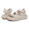 Vionic Walk Max Wanderer womens Quarter/Ankle/T-Strap Sandal - Cream - pair left angle