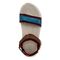 Vionic Walk Max Wanderer womens Quarter/Ankle/T-Strap Sandal - Ivory Multi - Top