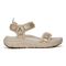 Vionic Walk Max Wanderer Women's Comfort Sandal - Parchment/gold - Unknown View