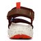 Vionic Walk Max Wanderer womens Quarter/Ankle/T-Strap Sandal - Ivory Multi - Back