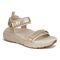 Vionic Walk Max Wanderer Women's Comfort Sandal - Parchment/gold - Unknown View
