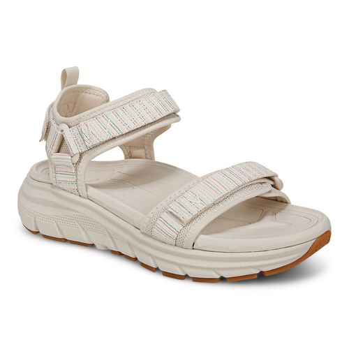 Vionic Walk Max Wanderer womens Quarter/Ankle/T-Strap Sandal - Cream - Angle main