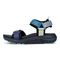 Vionic Walk Max Wanderer mens Quarter/Ankle/T-Strap Sandal - Navy Blazer Multi - Left Side