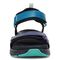 Vionic Walk Max Wanderer mens Quarter/Ankle/T-Strap Sandal - Navy Blazer Multi - Front