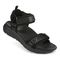 Vionic Walk Max Wanderer mens Quarter/Ankle/T-Strap Sandal - Black - M MXWANDERER-J3205M1001-BLACK-13fl-med