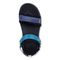 Vionic Walk Max Wanderer mens Quarter/Ankle/T-Strap Sandal - Navy Blazer Multi - Top