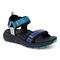 Vionic Walk Max Wanderer mens Quarter/Ankle/T-Strap Sandal - Navy Blazer Multi - Angle main
