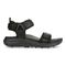 Vionic Walk Max Wanderer mens Quarter/Ankle/T-Strap Sandal - Black - Right side