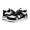 Vionic Walk Parkside Women's Walking Sneaker with Arch Support - White/black - pair left angle
