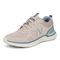 Vionic Walk Parkside Women's Walking Sneaker with Arch Support - Cameo Rose Multi - Left angle