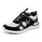 Vionic Walk Parkside Women's Walking Sneaker with Arch Support - White/black - Left angle