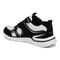 Vionic Walk Parkside Women's Walking Sneaker with Arch Support - White/black - Back angle