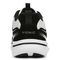 Vionic Walk Parkside Women's Walking Sneaker with Arch Support - White/black - Back