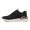 Vionic Walk Parkside Women's Walking Sneaker with Arch Support - Navy Blazer/cherry Jubilee - Left Side