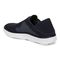 Vionic Sage Rx womens Slip On/Loafer/Moc Shoe - Navy Blazer - Back angle