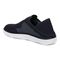 Vionic Sage Rx mens Slip On/Loafer/Moc Shoe - Navy Blazer - Back angle