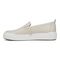 Vionic Carson womens Slip On/Loafer/Moc Shoe - Cream - Left Side