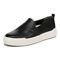 Vionic Carson womens Slip On/Loafer/Moc Shoe - Black - Left angle