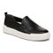 Vionic Carson womens Slip On/Loafer/Moc Shoe - Black - Angle main