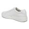 Vionic Colbie Men's Slip On Comfort Shoes - White Leather - Back angle