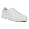 Vionic Colbie Men's Slip On Comfort Shoes - White Leather - Angle main