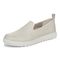 Vionic Uptown Willa womens Slip On/Loafer/Moc Shoe - Cream - Left angle