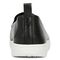 Vionic Uptown Willa womens Slip On/Loafer/Moc Shoe - Black Tumbled Leather - Back