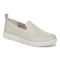 Vionic Uptown Willa womens Slip On/Loafer/Moc Shoe - Cream - Angle main
