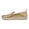 Vionic Uptown Willa womens Slip On/Loafer/Moc Shoe - Gold - Left Side