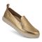 Vionic Uptown Willa womens Slip On/Loafer/Moc Shoe - Gold - UPTOWN WILLA-J3220L3701-GOLD-13fl-med