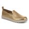 Vionic Uptown Willa womens Slip On/Loafer/Moc Shoe - Gold - Angle main