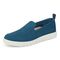 Vionic Uptown Willa womens Slip On/Loafer/Moc Shoe - Celestial Teal - Left angle