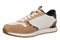 Vionic Monarch Women's Comfort Sneaker - Ivory Lepoard - Left angle