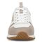 Vionic Monarch Women's Comfort Sneaker - White/cobblestone - Front