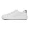 Vionic Colbie womens Slip On/Loafer/Moc Shoe - White Metallic Leather - Left Side