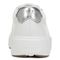 Vionic Colbie womens Slip On/Loafer/Moc Shoe - White Metallic Leather - Back