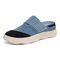 Vionic Lotus Rx womens Slip On/Loafer/Moc Shoe - Medium Denim - Left angle
