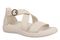Vionic Harmony Rx Women's T-Strap Recovery Sandal - Cream - Angle main