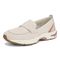 Vionic 23walk Loafer Women's Slip On/Loafer/Moc Shoe - Cream/ Cameo Rose - Left angle