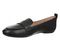 Vionic Tessa womens Slip On/Loafer/Moc Shoe - Black - Left angle