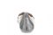Vionic Tessa womens Slip On/Loafer/Moc Shoe - Silver - Back