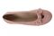 Vionic Tilly Women's Comfort Ballet Skimmer Shoe - Cinder Rose Metallic - Top