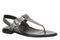 Vionic Cora Women's Adjustable Strap Thong Sandal - Pewter - Angle main