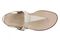 Vionic Cora Women's Adjustable Strap Thong Sandal - Cream - Top