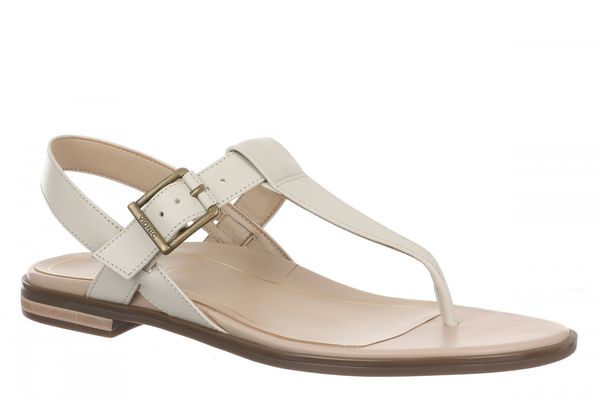 Vionic Cora Women's Adjustable Strap Thong Sandal - Cream - Angle main